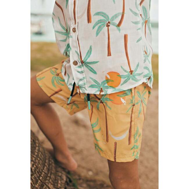 PALMERAS AMARILLO - SWIM TRUNKS