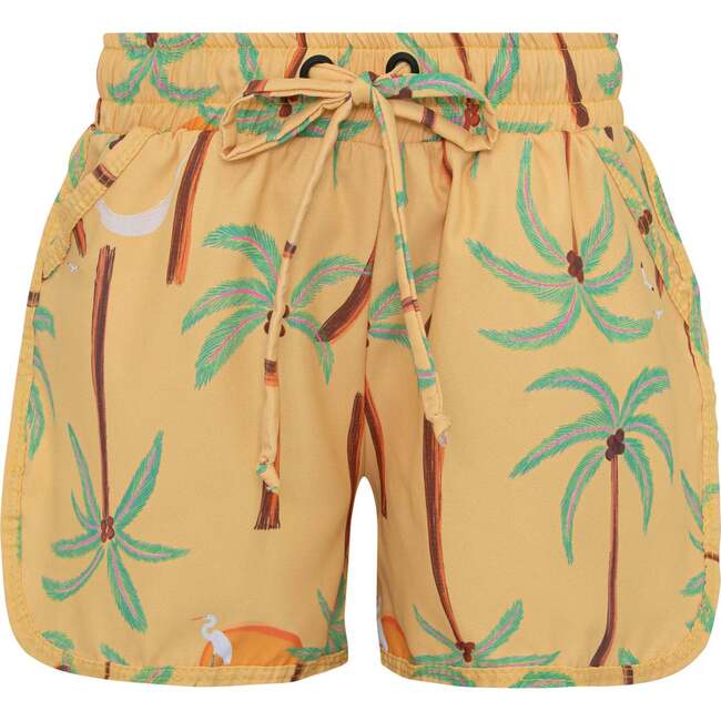 PALMERAS AMARILLO - GIRL SWIM TRUNKS