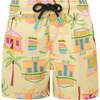 CASITAS ISLEÑAS AMARILLO - SWIM TRUNKS - Swim Trunks - 1 - thumbnail