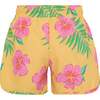 HIBISCUS AMARILLO - GIRL SWIM TRUNKS - Shorts - 3
