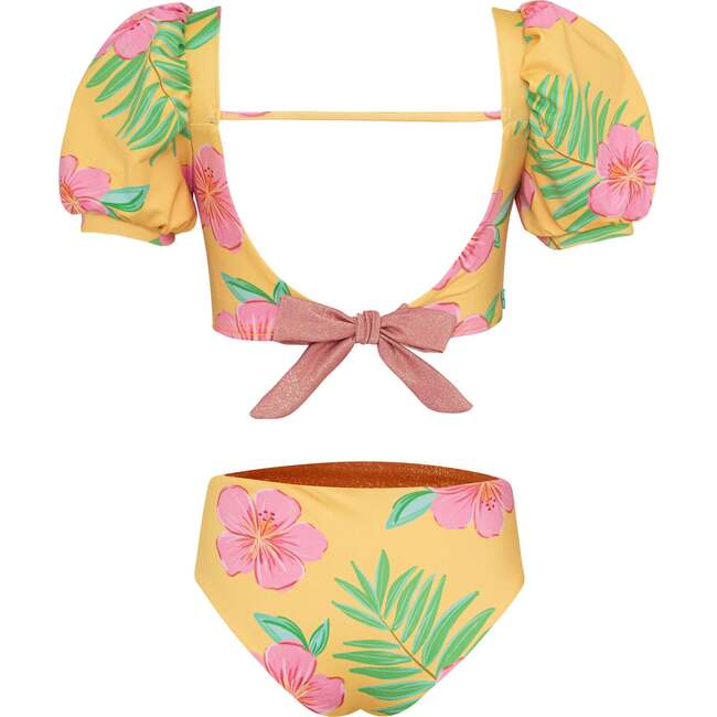 HIBISCUS AMARILLO - BUBBLE BIKINI - Two Pieces - 3