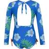 HIBISCUS AZUL - JESS LONGSLEEVE - One Pieces - 2