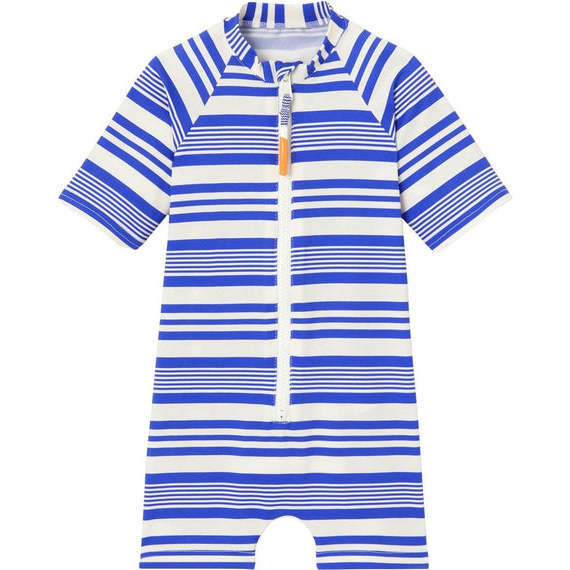 Boys Malo Surfer Anti-UV Jumpsuit, Blue & White