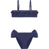 Bali Two Piece Bikini, Indigo - Two Pieces - 1 - thumbnail