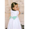 Victoria White Mint Smocked Dress - Dresses - 4