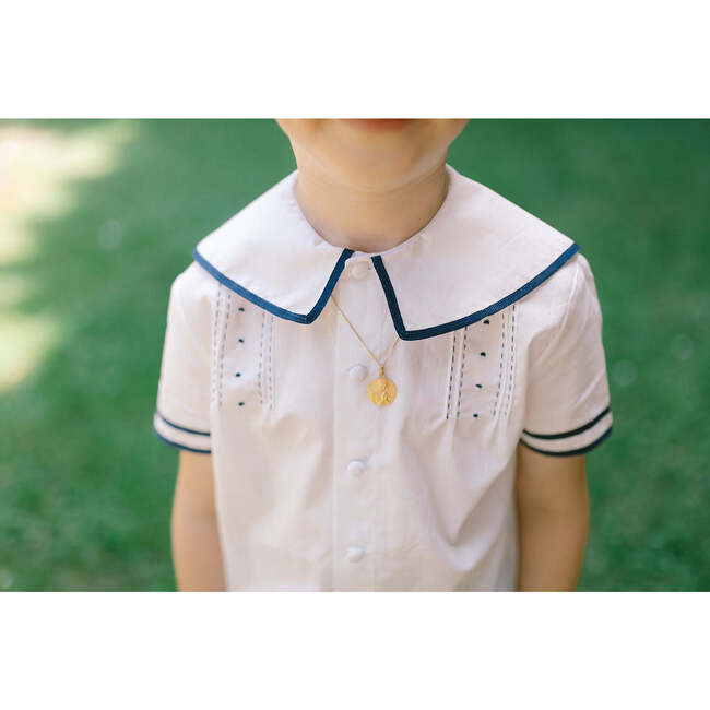 Matelot White Shirt - Mixed Apparel Set - 3