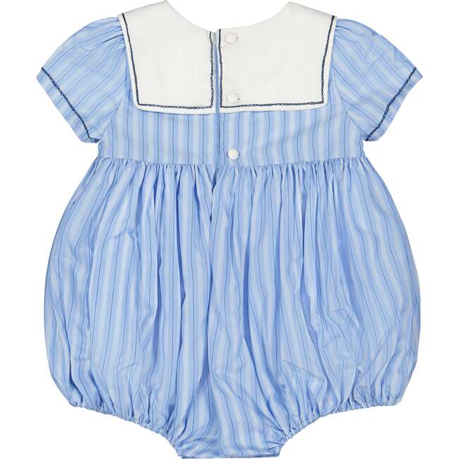 Riviera Bubble Blue Stripe - Rompers - 3
