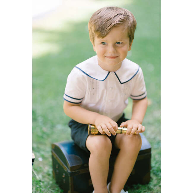 Matelot White Shirt - Mixed Apparel Set - 4