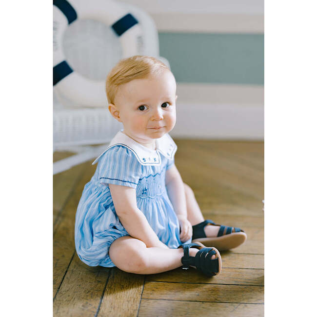 Riviera Bubble Blue Stripe