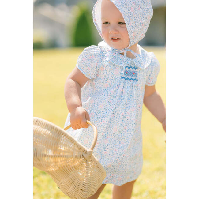 Olympe Baby Set Floral Blue - Rompers - 4