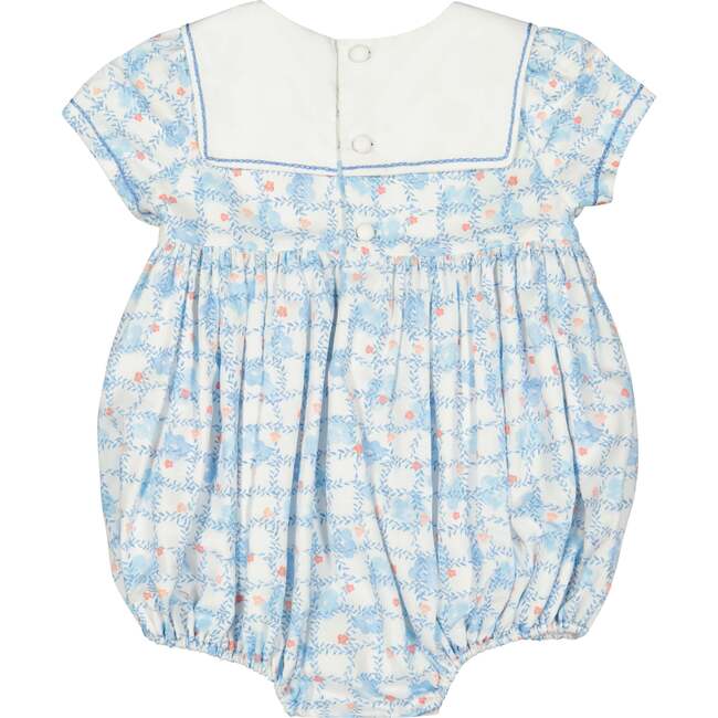 Riviera Bubble Floral Blue - Rompers - 3