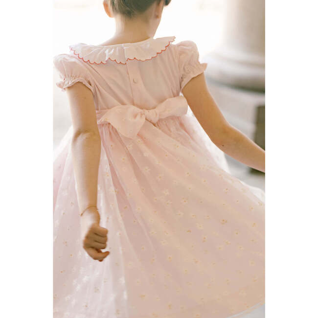 Cordelia Pink Sleeveless Empire Dress - Dresses - 3