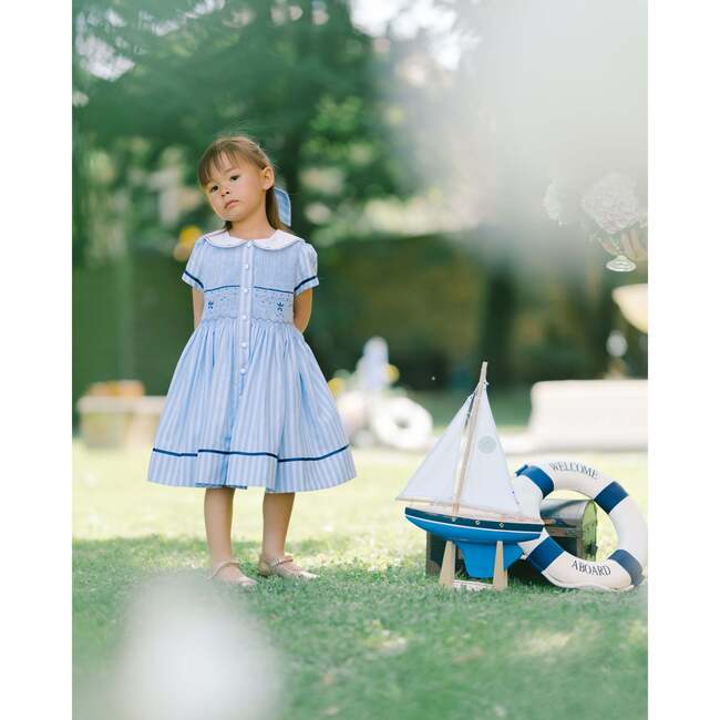 Riviera Blue Stripe - Dresses - 4