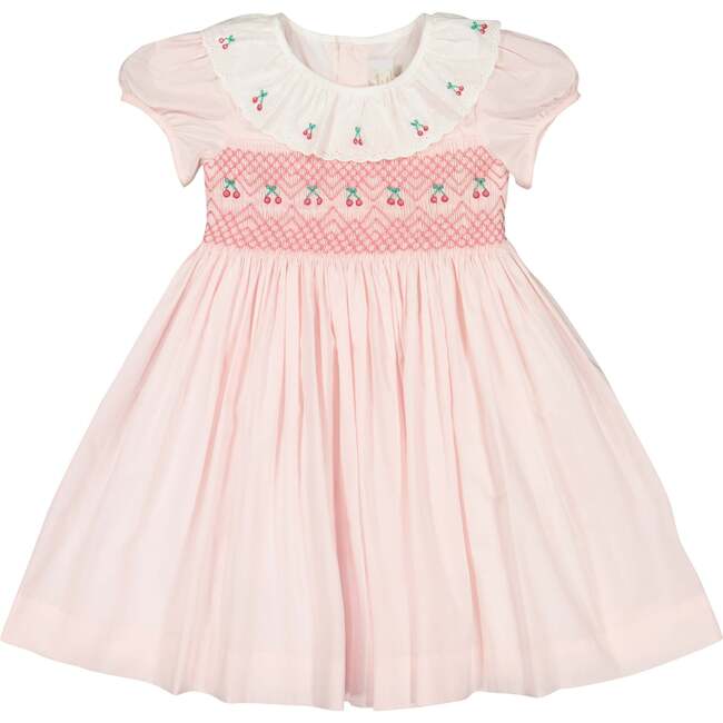 Cherry Rose Smocked Dress