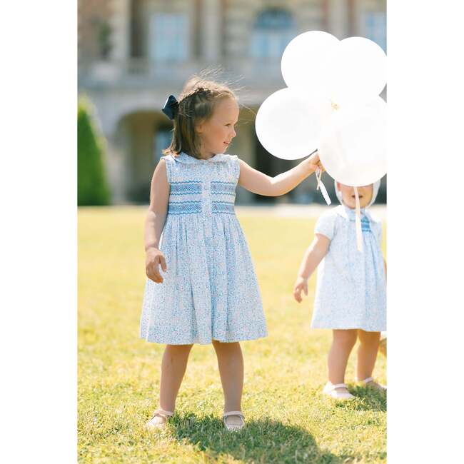 Olympe Floral Blue - Dresses - 3