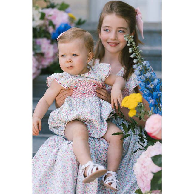 Alizee Bubble Floral Green - Rompers - 3