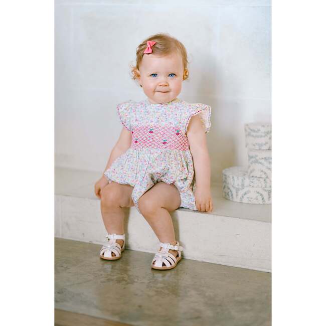 Alizee Bubble Floral Green - Rompers - 5