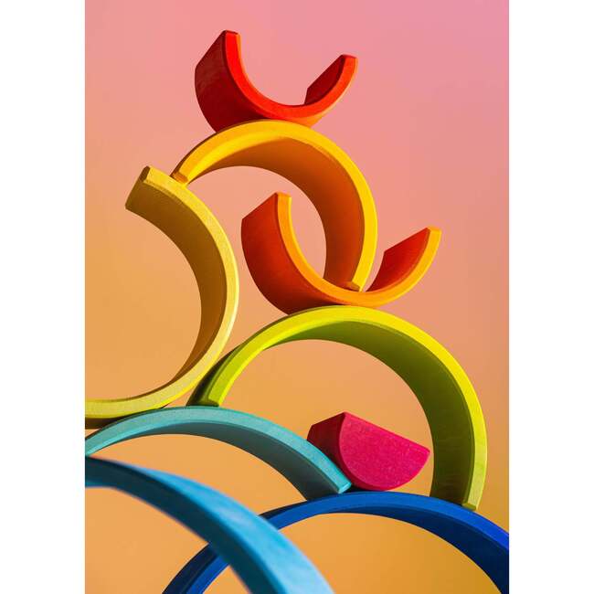 Large Wooden Rainbow - Woodens - 3