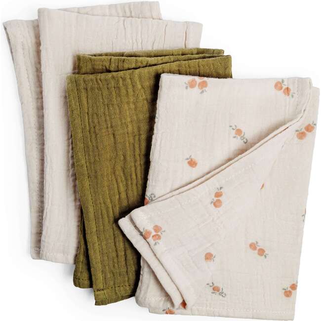 Burp Cloths (Set Of 3) , Pomme