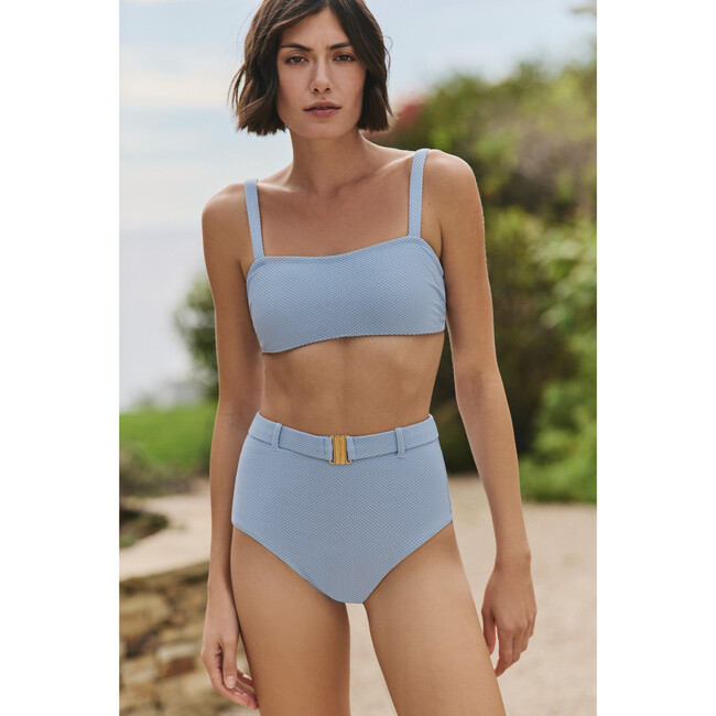 Lucia Bralette Top in Powder Blue