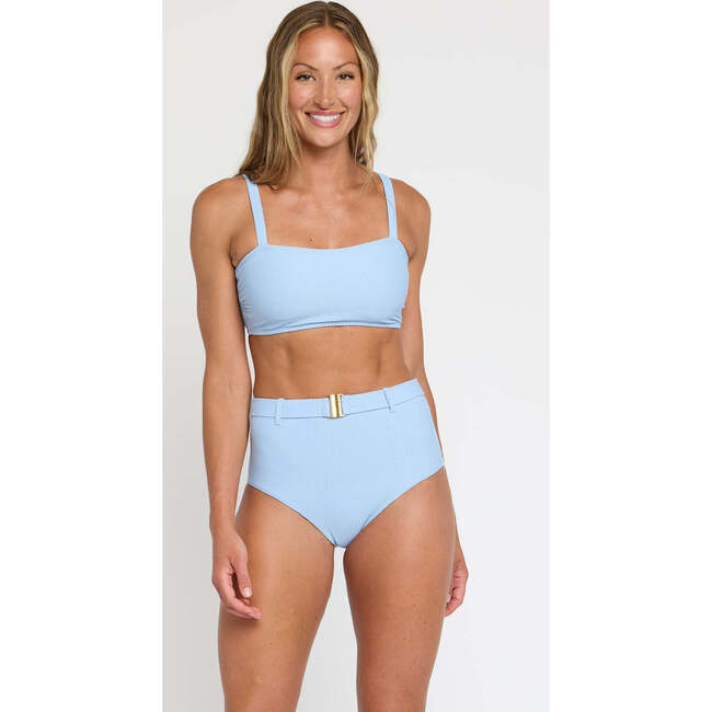 Lucia Belted High Waist in Powder Blue