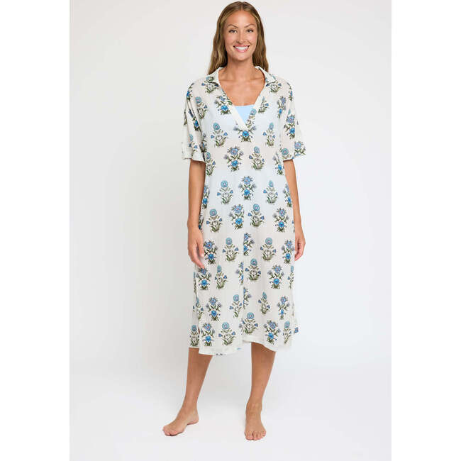 Tiffany Midi Caftan in Party on Prairie