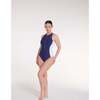 Margaret One-piece Swimsuit in Midnight Navy and White - One Pieces - 2