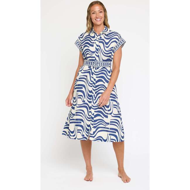 Alba Midi Dress in Revel In Retro