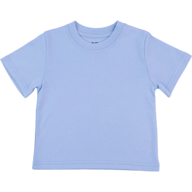 Kids Solid T-shirts, Light Blue