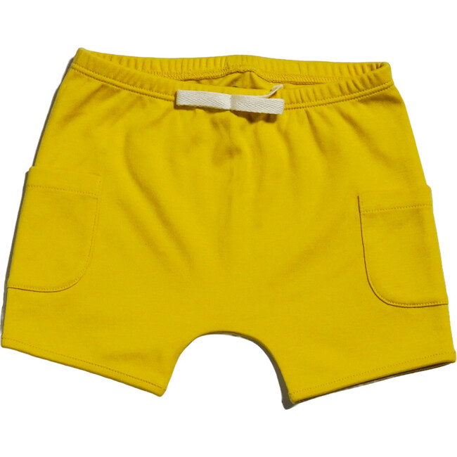 Cotton Shorts, Misted Yellow