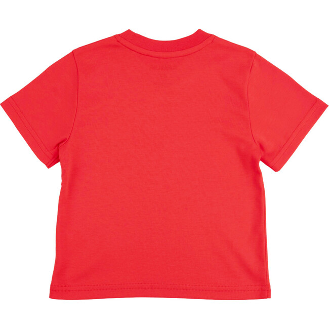 Kids Solid T-shirts, Red
