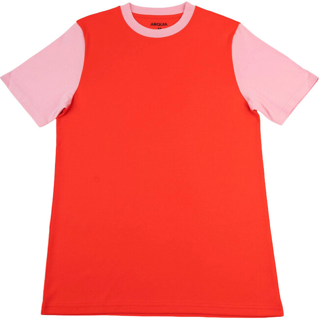 Contrast T-shirts, Engine Red, Pink