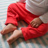 Cotton Jogger Pants, Engine Red - Pants - 3
