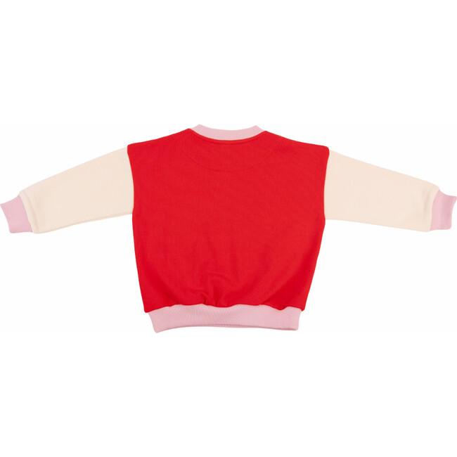 3-Tone Sweatshirt, Red Trio