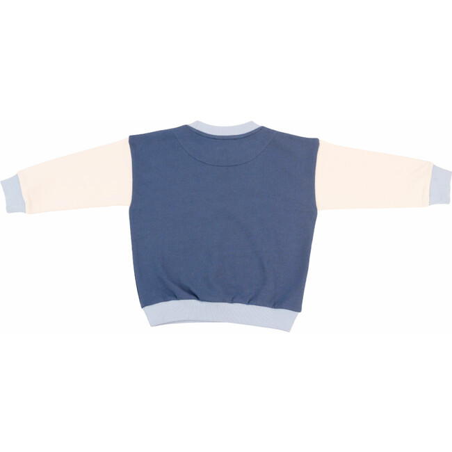 3-Tone Sweatshirt, Blue Trio