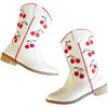 Cowgirl Wild Cherry Boots, White Multi - Boots - 1 - thumbnail