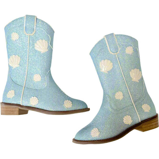 Cowgirl Seafoam Cove Boots, Blue