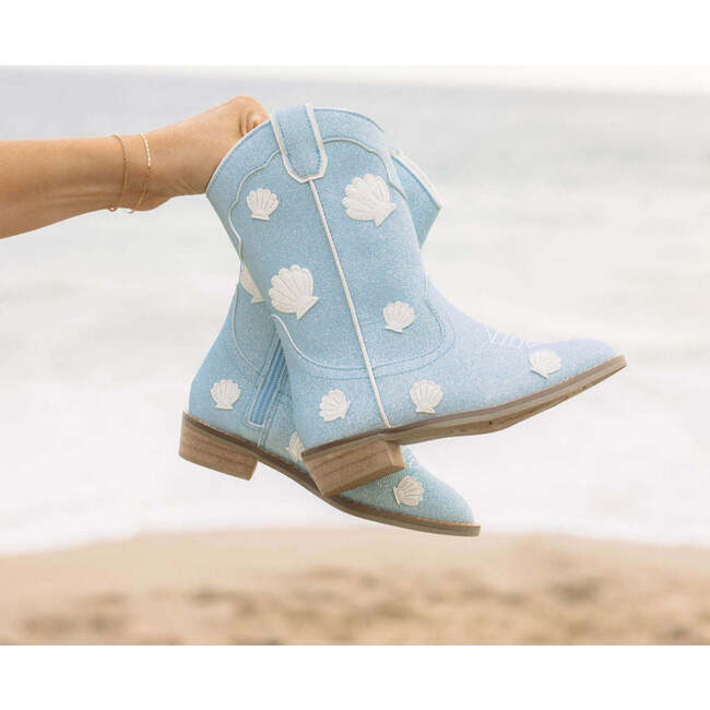 Cowgirl Seafoam Cove Boots, Blue