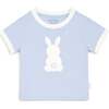 Cottontail Bunny T-Shirt, Blue - T-Shirts - 1 - thumbnail