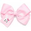 Bunny Hair Bow, Pink - Hair Accessories - 1 - thumbnail