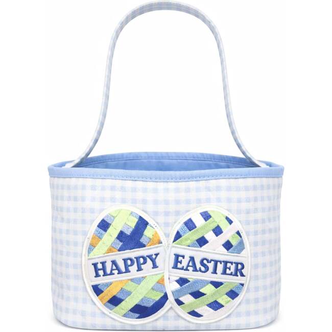 Happy Easter Basket, Blue