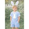 Cottontail Bunny T-Shirt, Blue - T-Shirts - 2 - thumbnail