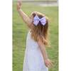 Bunny Hair Bow, Lavender - Hair Accessories - 2