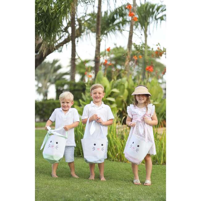 Easter Bunny Basket, Green