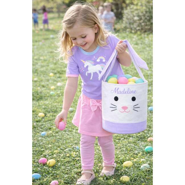 Easter Bunny Basket, Lavender