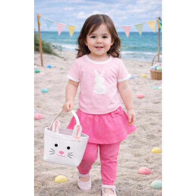 Bitty Bunny Basket, Pink