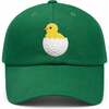 Birdie Golf Baseball Hat, Green - Hats - 1 - thumbnail