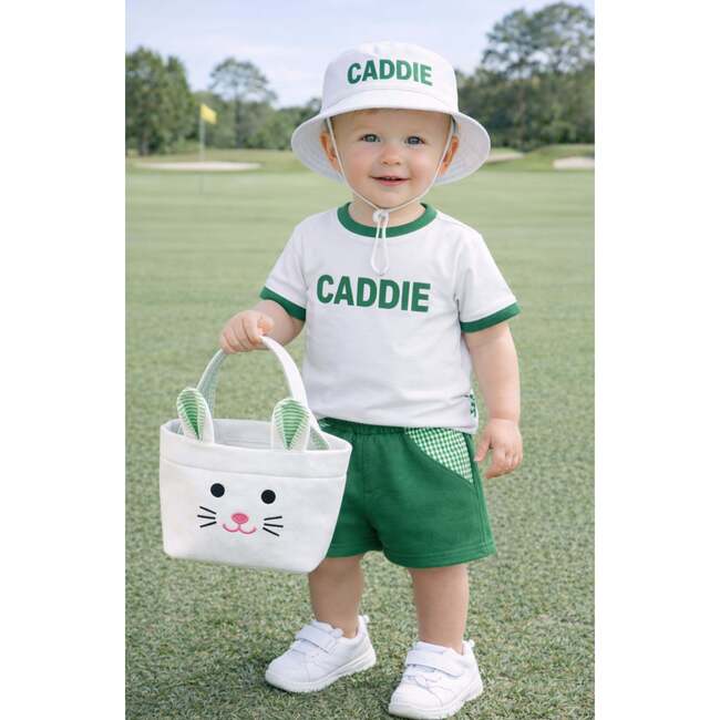 Bitty Bunny Basket, Green