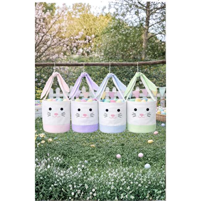 Easter Bunny Basket, Lavender - Easter Baskets - 5