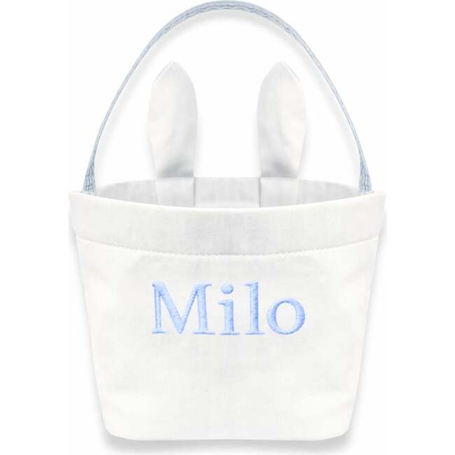 Bitty Bunny Basket, Blue - Easter Baskets - 3